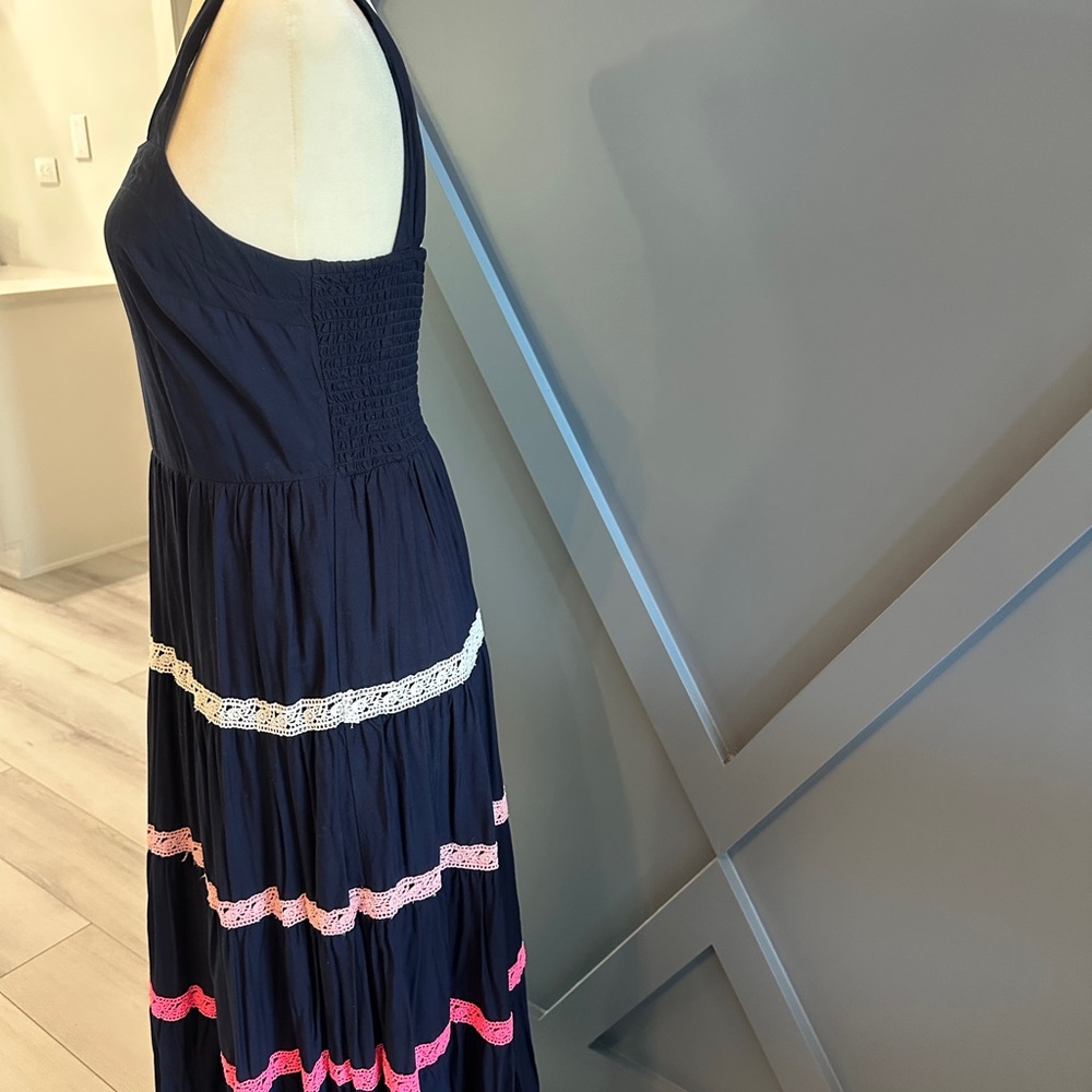 Crown & Ivy Navy boho maxi dress💝 - Picture 3 of 6